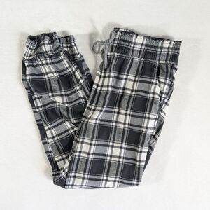❤️ 2017 Aerie Plaid Check Elastic Waist Joggers With Pockets Size Small